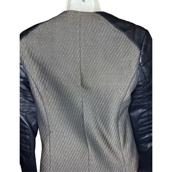 AllSaints Leather Jacket NWOT Size 6 - Picture 3 of 5